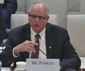 Dr. Gerald Parker speaking