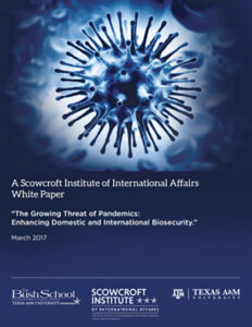 The Growing Threat of Pandemics: Enhancing Domestic and International Biosecurity cover